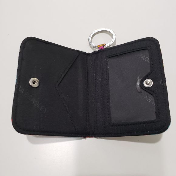 Vera Bradley Key Chain and Card / ID Holder; Approx. 4 x 3 - Picture 3 of 7